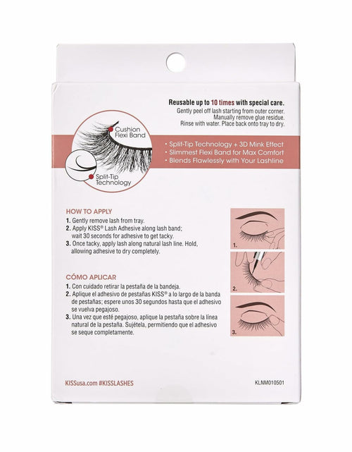 Load image into Gallery viewer, KISS Lash Couture Naked Drama False Eyelashes Cruise 16mm 4 Pairs
