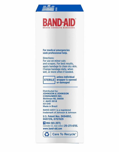 Load image into Gallery viewer, Band-Aid Flexible Fabric Adhesive Bandages All One Size 30 ct
