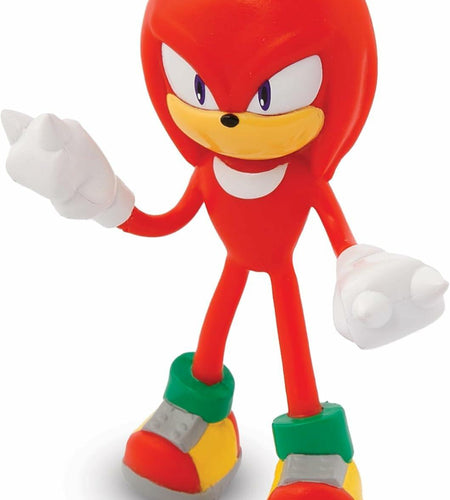 Bend-Ems Sonic The Hedgehog Knuckles Poseable Bendable Action Figure