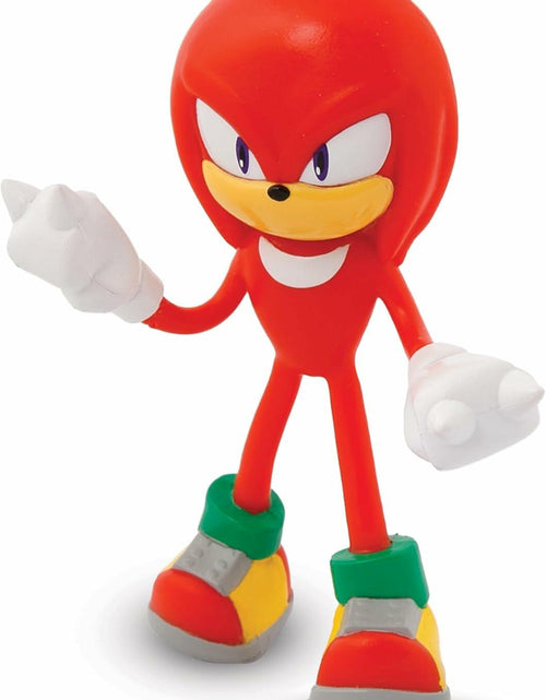 Load image into Gallery viewer, Bend-Ems Sonic The Hedgehog Knuckles Poseable Bendable Action Figure
