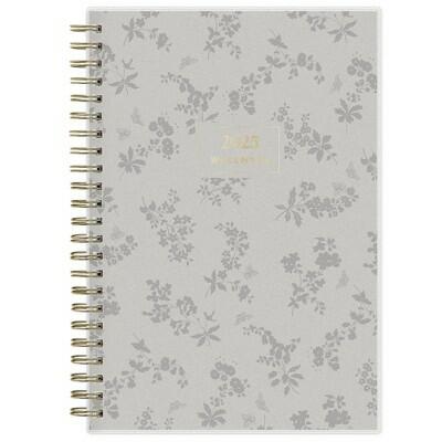 Load image into Gallery viewer, The Everygirl Wellness Planner 2025 Weekly Monthly 5x8 Marchesa Gray
