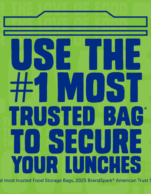 Load image into Gallery viewer, [Like New] Ziploc Sandwich &amp; Snack Bags 105 Count EasyGuide Grip n Seal Storage
