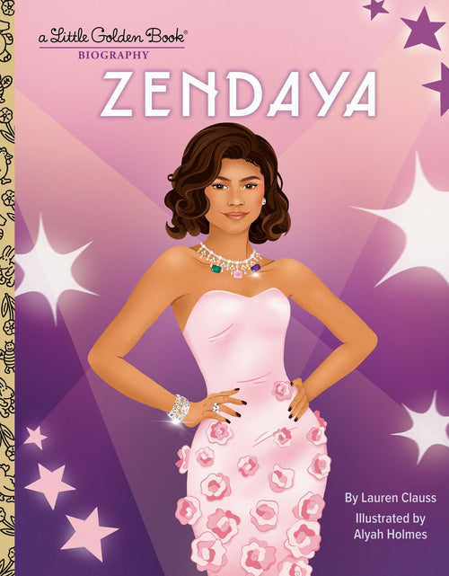 Load image into Gallery viewer, Zendaya A Little Golden Book Biography by Lauren Clauss Hardcover Kids Book
