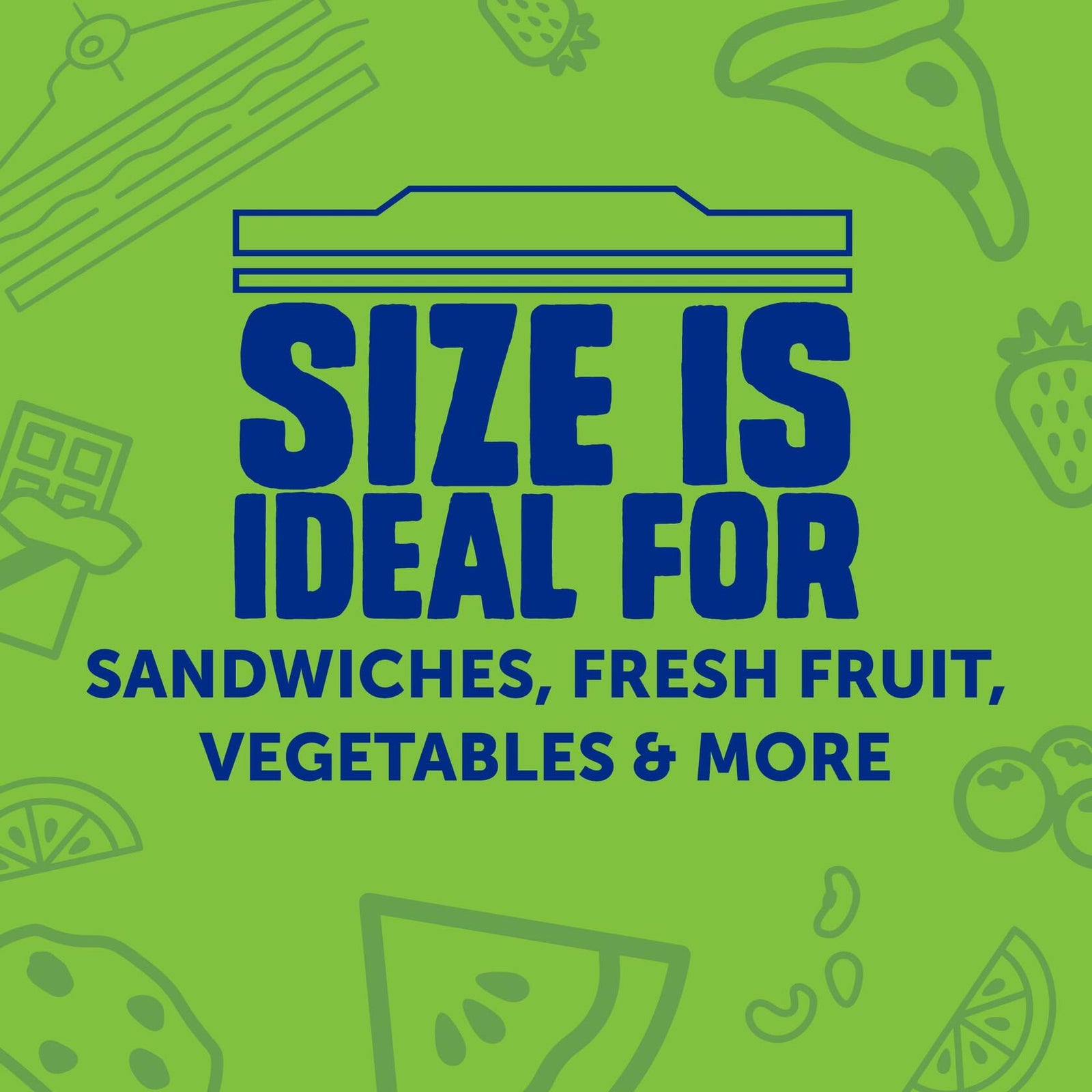 [Like New] Ziploc Sandwich & Snack Bags 105 Count EasyGuide Grip n Seal Storage
