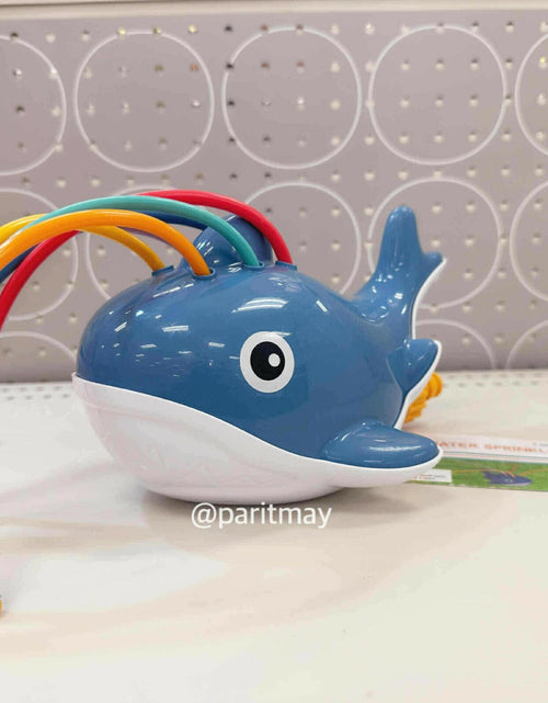 Load image into Gallery viewer, Target Bullseye's Playground Shark Water Sprinkler 5" H Blue Plastic
