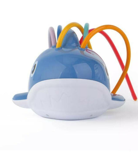 Target Bullseye's Playground Shark Water Sprinkler 5" H Blue Plastic