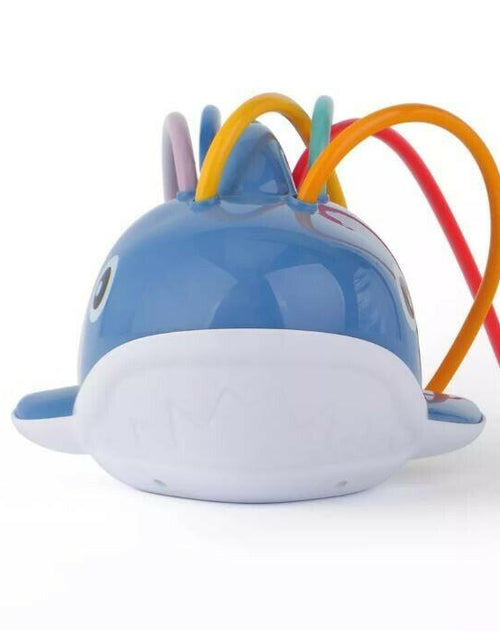 Load image into Gallery viewer, Target Bullseye's Playground Shark Water Sprinkler 5" H Blue Plastic
