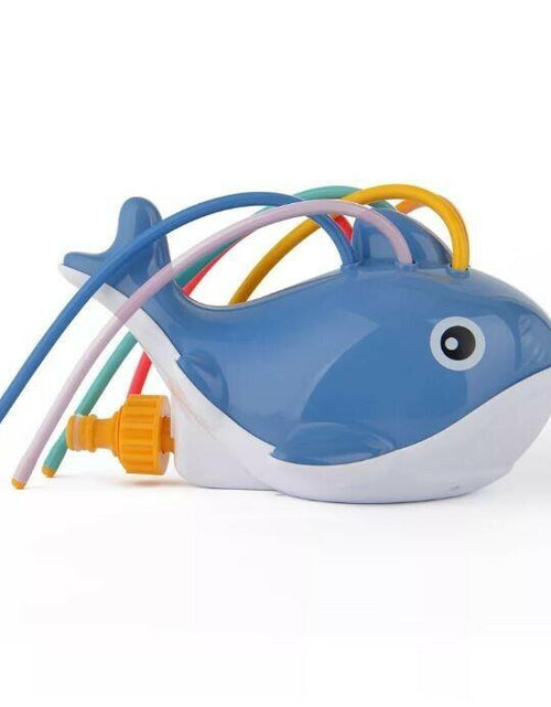 Load image into Gallery viewer, Target Bullseye's Playground Shark Water Sprinkler 5" H Blue Plastic
