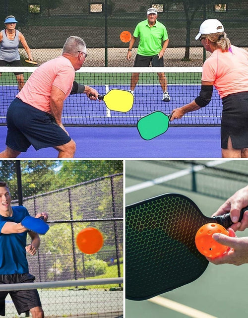 Load image into Gallery viewer, Geekman Pickleballs 40-Hole USAPA Approved Outdoor 6 Pack
