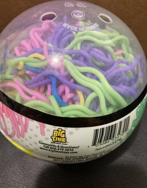 Load image into Gallery viewer, Big Times Toys Toyplanet Noodle Ball Stretchy Multi-Color Silly Fun
