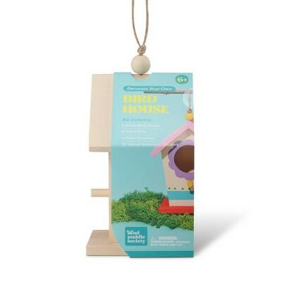 Load image into Gallery viewer, Mud Puddle Society 4pc Bird House Garden Art Kit
