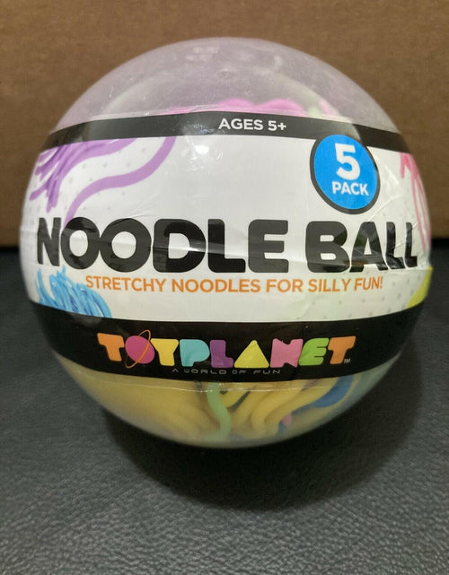 Load image into Gallery viewer, Big Times Toys Toyplanet Noodle Ball Stretchy Multi-Color Silly Fun
