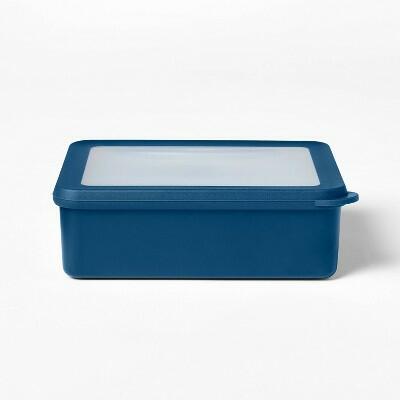 Load image into Gallery viewer, Figmint 42oz Bento Food Storage Container Dark Green BPA-Free Polypropylene
