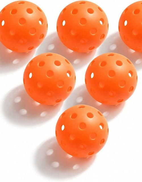 Load image into Gallery viewer, Geekman Outdoor Pickleball Balls 40-Hole USAPA Standard 6 Pack

