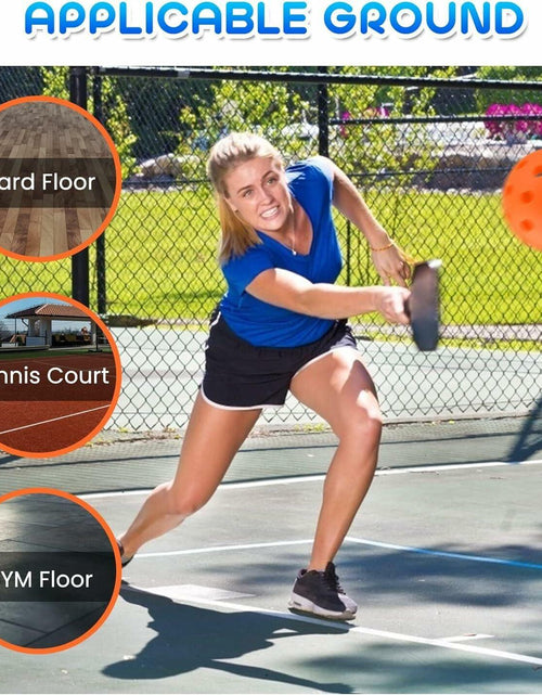 Load image into Gallery viewer, Geekman Pickleballs 40-Hole USAPA Approved Outdoor 6 Pack
