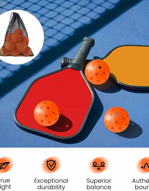 Load image into Gallery viewer, Geekman Pickleballs 40-Hole USAPA Approved Outdoor 6 Pack
