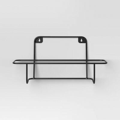 Load image into Gallery viewer, Room Essentials Metal Outdoor Planter Hanger Black 5.2x16.4x7.2
