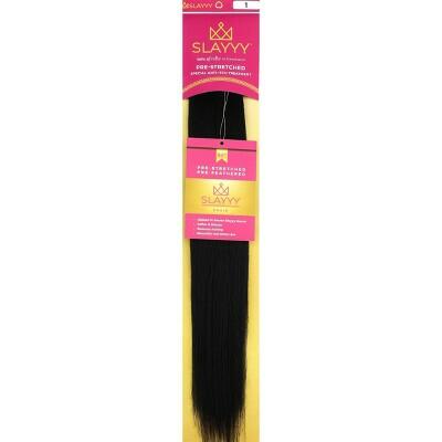 Load image into Gallery viewer, Slayyy Pre-Stretched Braids Hair Extensions Black Stallion 3oz 32in
