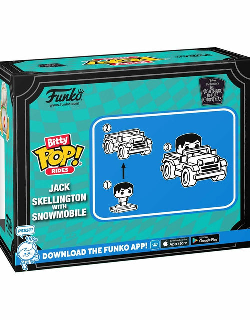Load image into Gallery viewer, Funko Pop! Bitty Ride Jack with Snowmobile Nightmare Before Christmas Vinyl
