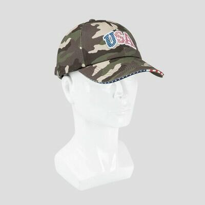 Load image into Gallery viewer, Wemco Men's USA Baseball Hat Camo Green Adjustable One Size

