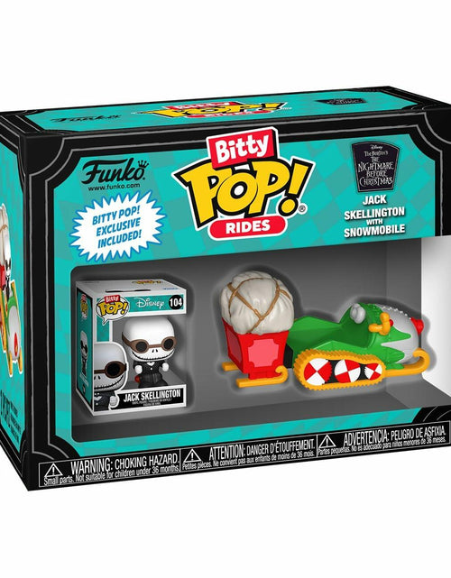 Load image into Gallery viewer, Funko Pop! Bitty Ride Jack with Snowmobile Nightmare Before Christmas Vinyl
