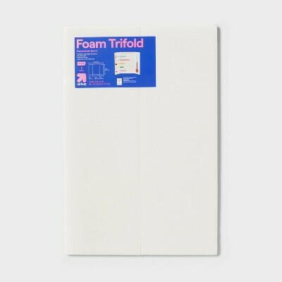 Load image into Gallery viewer, up&amp;up 18x24 Tri-Fold Foam Poster Board White EPS Material
