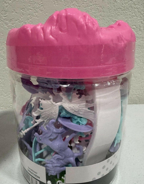 Load image into Gallery viewer, Fun Bucket Toy Planet Fun Bucket Unicorn Set 40pc Figures Playset
