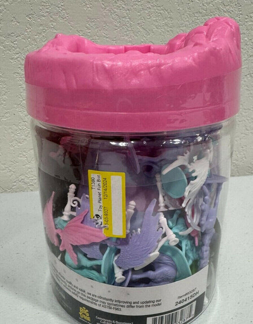 Load image into Gallery viewer, Fun Bucket Toy Planet Fun Bucket Unicorn Set 40pc Figures Playset
