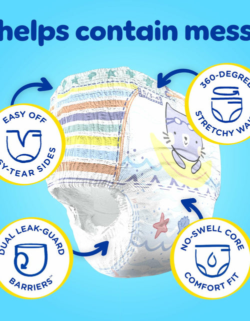 Load image into Gallery viewer, Pampers Swim Diapers Splashers Gap-Free Disposable Baby Swimming Pants Size 4
