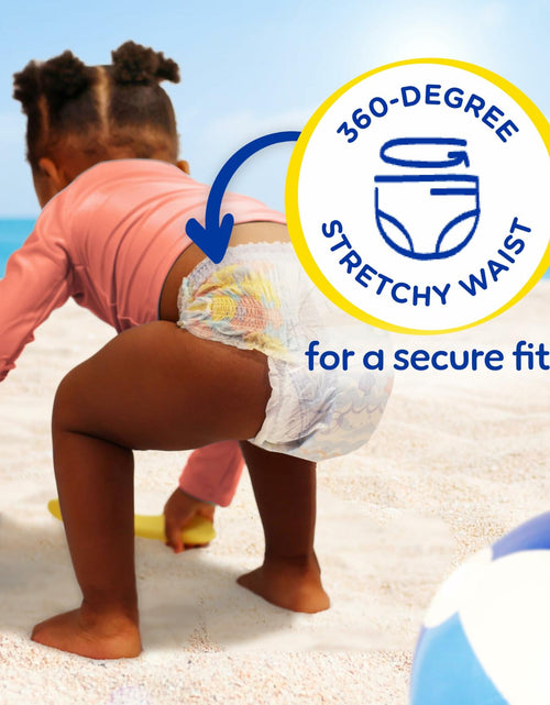 Load image into Gallery viewer, Pampers Swim Diapers Splashers Gap-Free Disposable Baby Swimming Pants Size 4
