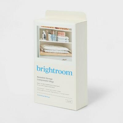 Load image into Gallery viewer, Brightroom™ Compression Bags 2pc Clear XL Vacuum Seal Storage Zipper
