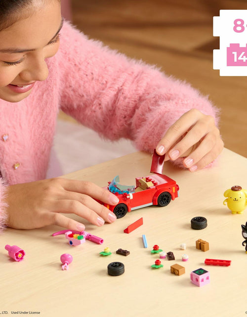 Load image into Gallery viewer, BLDR Hello Kitty Badtz-Maru Convertible Building Set 0111 with 2 Minifigures
