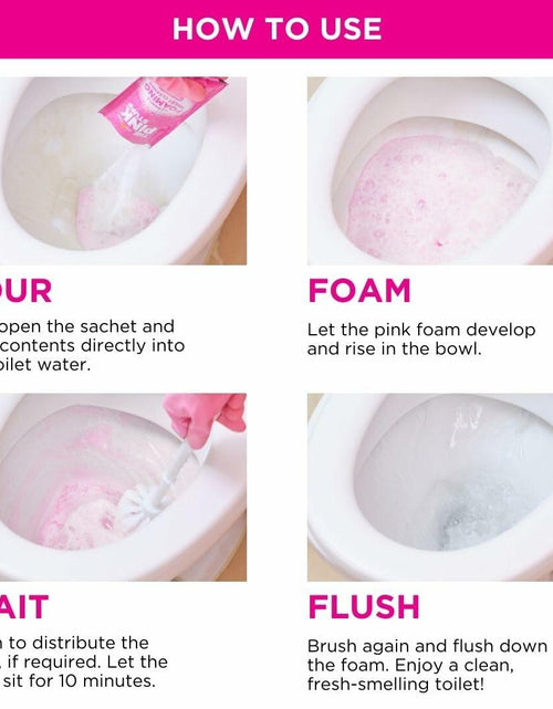 Load image into Gallery viewer, Stardrops Pink Stuff Miracle Power Foaming Toilet Cleaner Rhubarb 7oz 1 Pack

