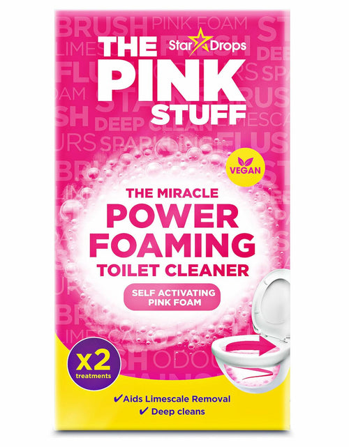 Load image into Gallery viewer, Stardrops Pink Stuff Miracle Power Foaming Toilet Cleaner Rhubarb 7oz 1 Pack
