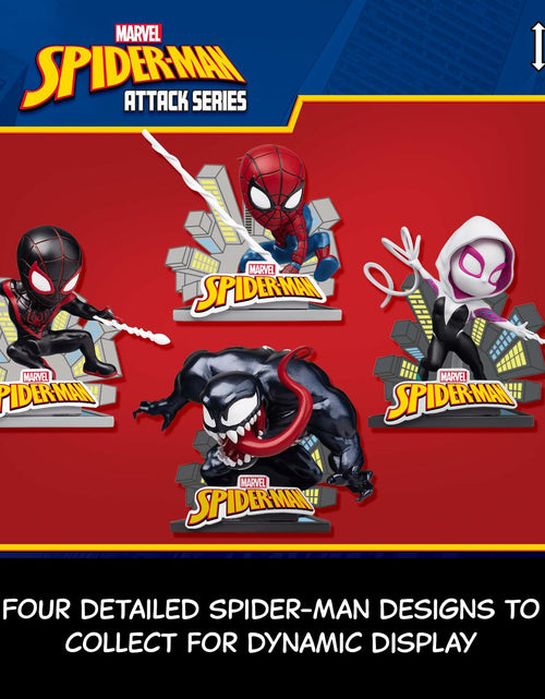 Load image into Gallery viewer, YuMe Marvel Spider Man Attack Action Figure Vinyl Toy Single Pack
