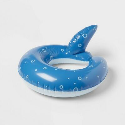 Load image into Gallery viewer, [Like New] Sun Squad Split Ring Float Fish Tail Blue Pool Inner Tube Kids
