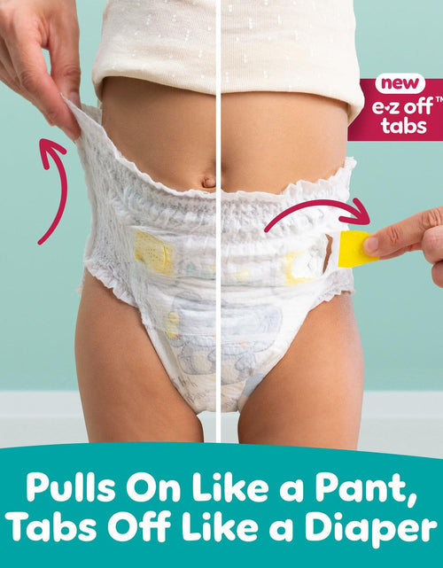 Load image into Gallery viewer, Pampers Swaddlers 360° Diapers White Leakproof Comfy Dry 17 Count Size 5
