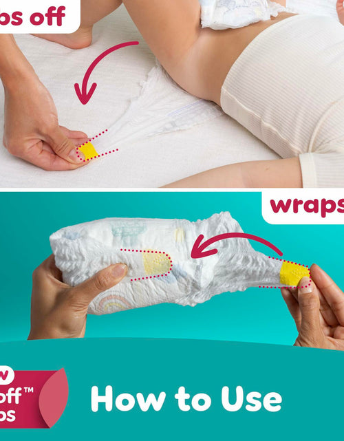 Load image into Gallery viewer, Pampers Swaddlers 360° Diapers White Leakproof Comfy Dry 17 Count Size 5
