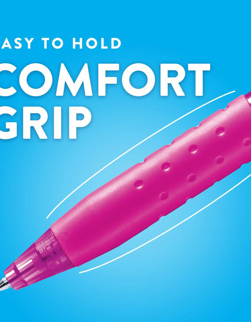 Load image into Gallery viewer, Paper Mate 300RT Effortless Glide Ballpoint Pens Medium 1.0mm Black Ink 8 Count
