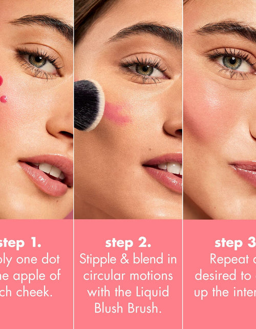 Load image into Gallery viewer, [Like New] e.l.f. Camo Liquid Blush 0.13 Fl Oz High-Pigment Soft Dewy Cheeky Lychee
