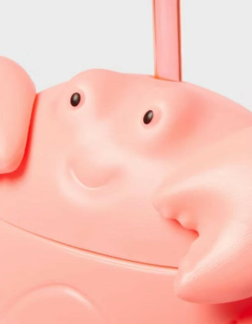Load image into Gallery viewer, Sun Squad Figural Crab Tumbler Plastic 20 fl oz Cold Beverages Pink
