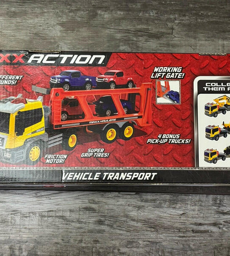 Maxx Action Sunny Days Maxx Vehicle Transport Lights & Sounds Toy
