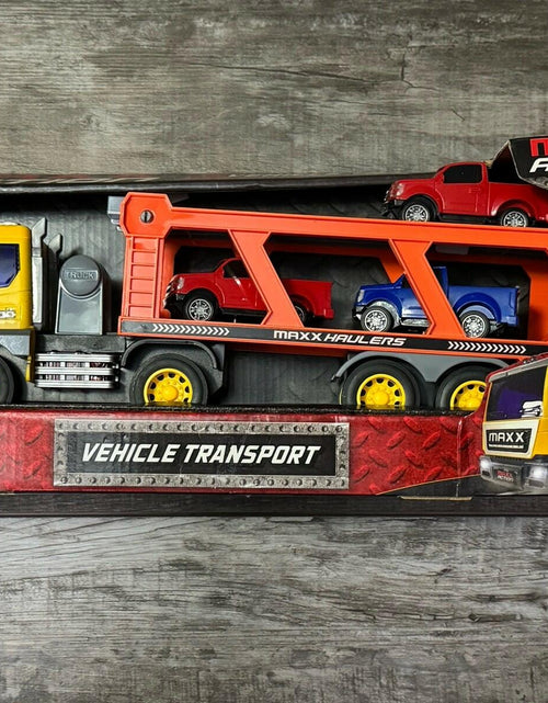 Load image into Gallery viewer, Maxx Action Sunny Days Maxx Vehicle Transport Lights &amp; Sounds Toy
