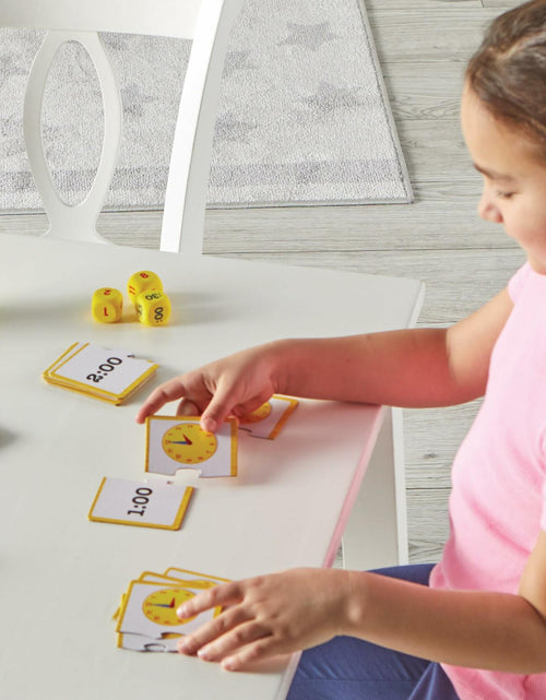 Load image into Gallery viewer, Learning Resources Time Activity Set 41 Pieces Ages 5+ Teaching Clock Montessori
