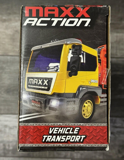 Load image into Gallery viewer, Maxx Action Sunny Days Maxx Vehicle Transport Lights &amp; Sounds Toy
