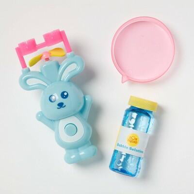 Load image into Gallery viewer, Sun Squad Bunny Bubble Blower Toy Colorful Bubble Toys for Kids 3+
