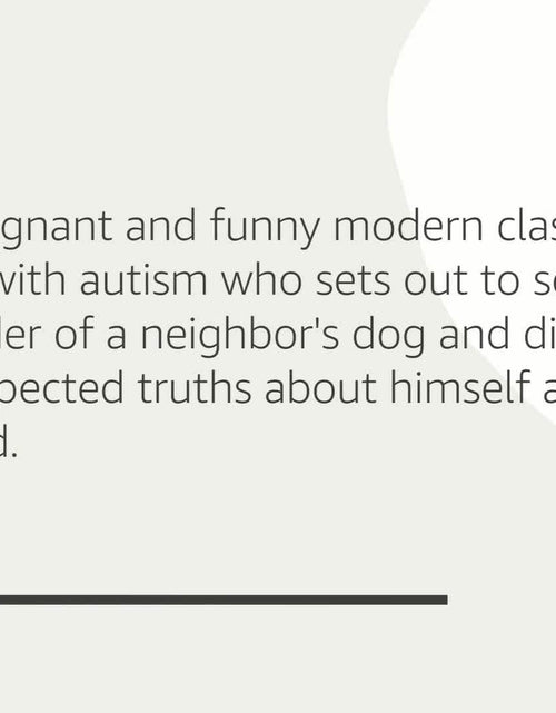 Load image into Gallery viewer, Mark Haddon The Curious Incident of the Dog in the Night-Time Paperback Fiction
