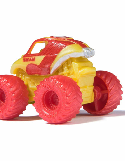 Load image into Gallery viewer, Monster Jam Marvel Mini Monster Truck 3-Pack Thor Black Panther Iron Man
