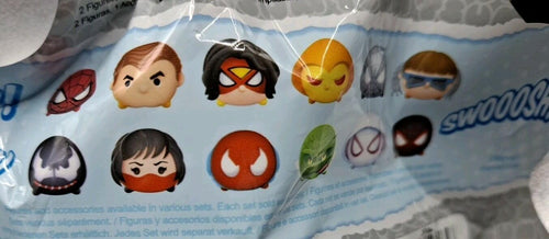 Load image into Gallery viewer, Jakks Marvel Tsum Tsum Webslingers Individual Random Figure Mystery Pack 2025
