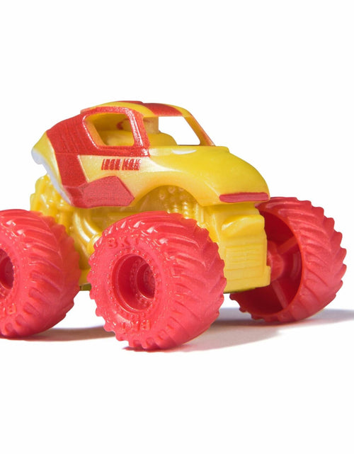 Load image into Gallery viewer, Monster Jam Marvel Mini Monster Truck 3-Pack Thor Black Panther Iron Man
